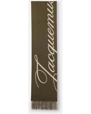 Jacquemus The Atelier Scarf - Green