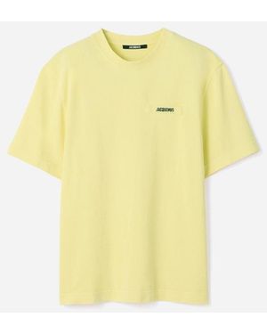 Jacquemus The Gros Grain T-Shirt - Yellow