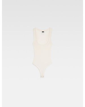 Jacquemus Body Le Body Gros Grain - White