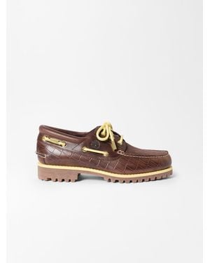 Jacquemus The + Timberland Boat Shoe - Brown