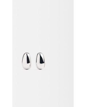 Jacquemus The Curvo Earrings - White