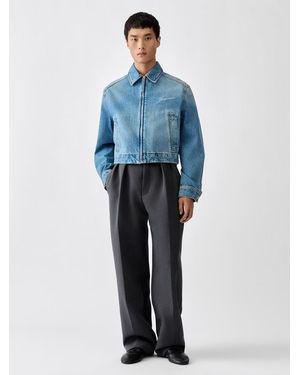 Jacquemus La Veste De-Nîmes Canevas - Bleu