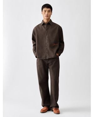 Jacquemus La Chemise De-Nîmes Simon - Marron
