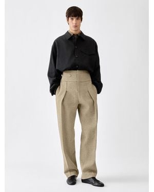 Jacquemus Die Smokinghose - Natural