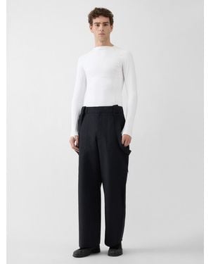Jacquemus Tailored Gore-Tex Trousers + Nike - White