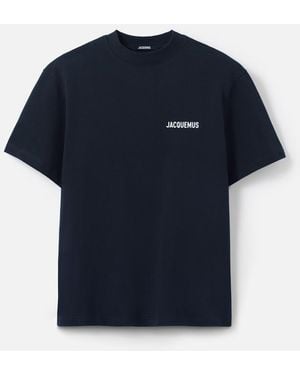 Jacquemus The Saint Tropez Place Des Lices Address T-Shirt - Blue