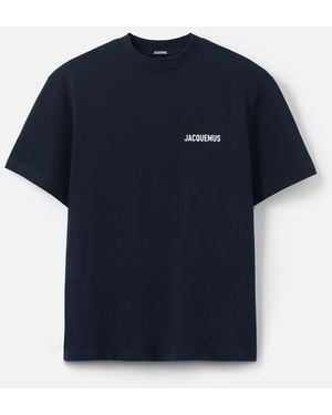 Jacquemus The Saint Tropez Place Des Lices Address T-Shirt - Blue