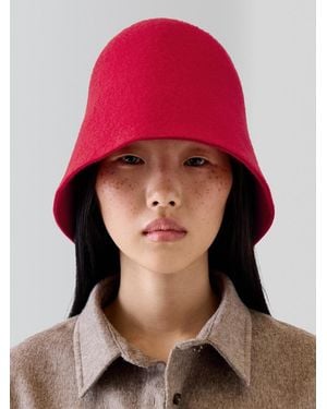 Jacquemus Der Cloche Hut - Pink