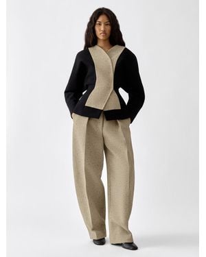 Jacquemus Die Ovalo Hose - Natural