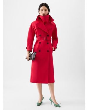 Jacquemus The Citta Trench Coat - Red