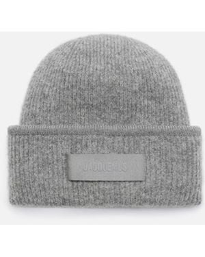 Jacquemus Wool Beanie - Grey