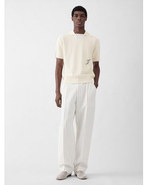 Jacquemus The J Knit Polo - White