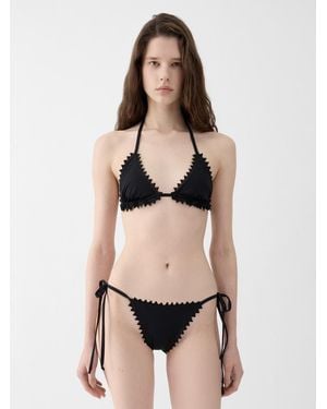 Jacquemus The Picot Bikini Bottom - Natural