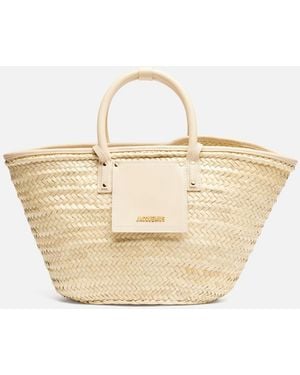Jacquemus The Soli Basket - Natural