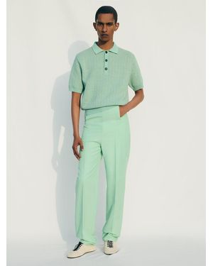 Jacquemus The Miami Knit Polo Shirt - Green