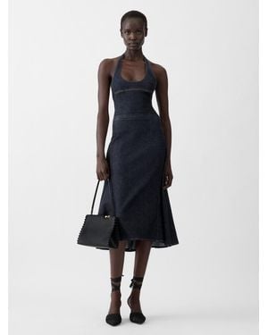Jacquemus The Lavoir De-Nîmes Denim Skirt - Blue