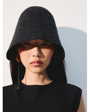 Jacquemus The Cloche Hat - Black