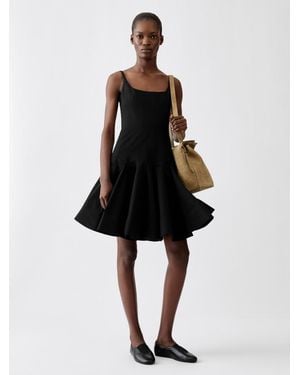 Jacquemus The Agave Mini Dress - Black