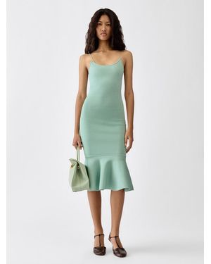 Jacquemus The Pina Knit Dress - Green