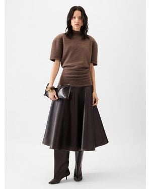 Jacquemus Maglia Castagna - Marrone