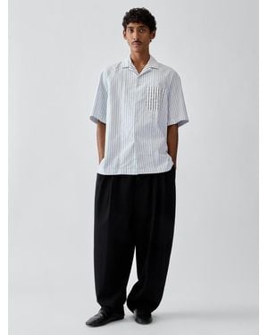 Jacquemus Das Romarin Hemd Mit Kurzen Ärmeln - White
