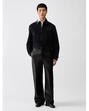 Jacquemus The De-Nîmes Canevas Jacket - Black