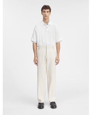 Jacquemus I Pantaloni Melo - Bianco