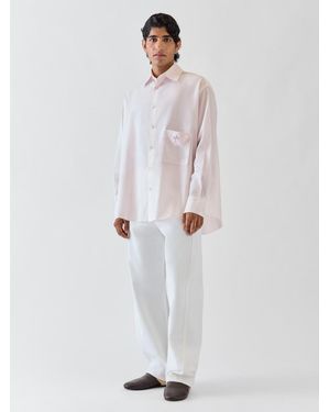 Jacquemus Das Nappe Hemd - White