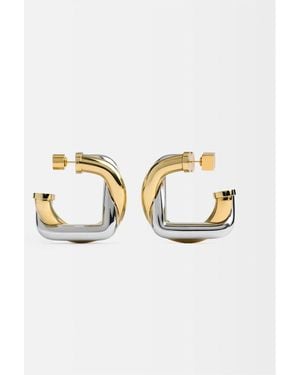 Jacquemus The Doppio Earrings - White