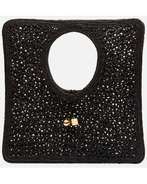 Jacquemus The Spiaggia Square Bag - Black