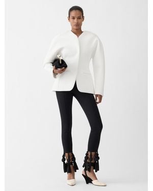 Jacquemus The Ovalo Jacket - White