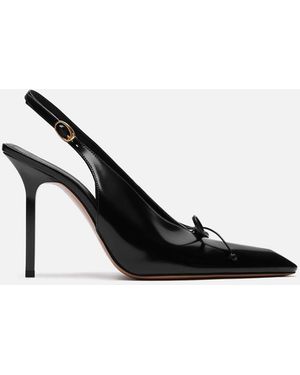 Jacquemus Les Classiques 'The High Cubisto Slingbacks' Heels - Black