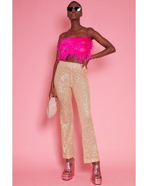 Jayley Sequin Flares - Pink