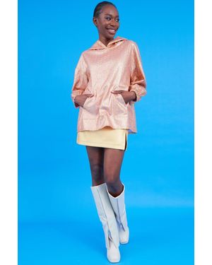 Jayley And Sequin Hoodie - Blue