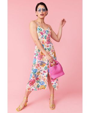 Jayley Floral Dress - Pink