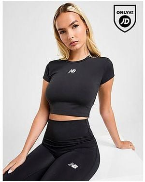 New Balance Essential Logo Baby Top - Nero