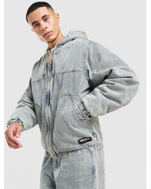 Unlike Humans Mens Giacca Dalton - Grigio