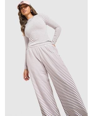 Unlike Humans Womens Maglia a Maniche Lunghe Lena - Bianco