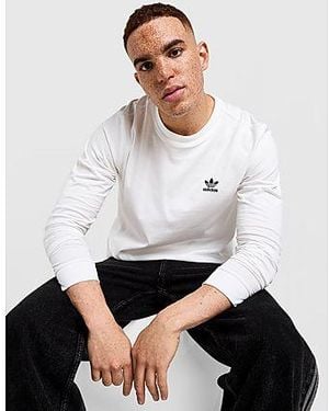 adidas Originals Trefoil Essential Long Sleeve T-shirt - Black