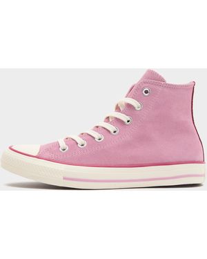 Converse All Star High Suede - Rosa