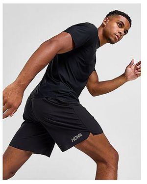 Hoka One One Pantaloncini Glide - Nero