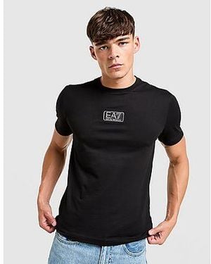 EA7 Carbon Logo T-shirt - Black