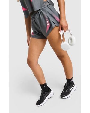Nike Short De Running Aeroswift - Gris