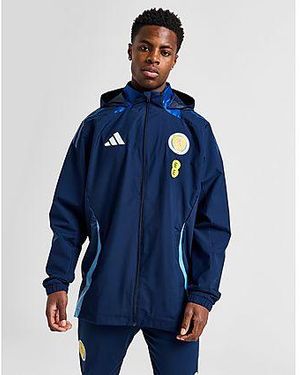Adidas navy rain jacket sale