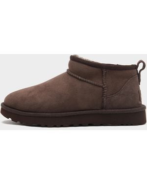 UGG Womens Classic Ultra Mini Boots - Marrone