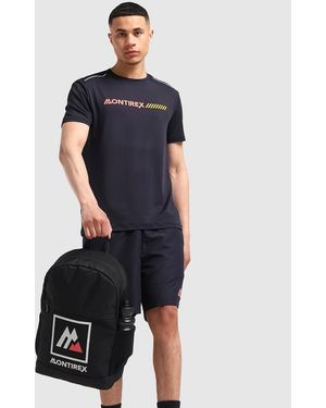 MONTIREX Mens Essential Backpack and Water Bottle 2.0 - Blu