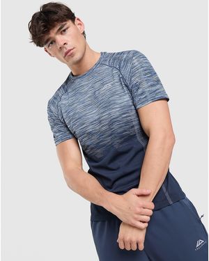 Trailberg T-Shirt Sans Coutures Arc - Bleu