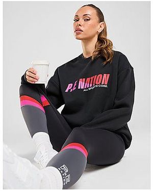 P.E Nation Reflex Crew Sweatshirt - Black