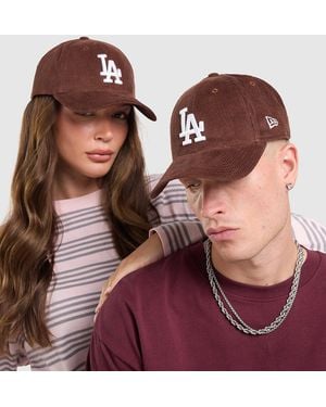 KTZ Mlb La Dodgers Corduroy 9Forty Cap - Marron