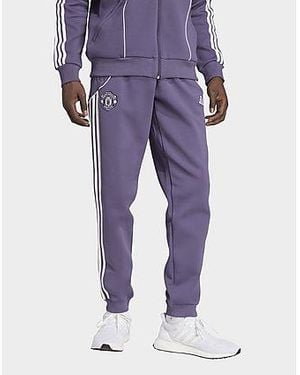 adidas Manchester United Fc Urban Purist Track Trousers - Black